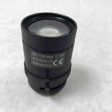 Security Camera Lens 5.0-50mm 1:4 1/3 CCTV CS Aspherical