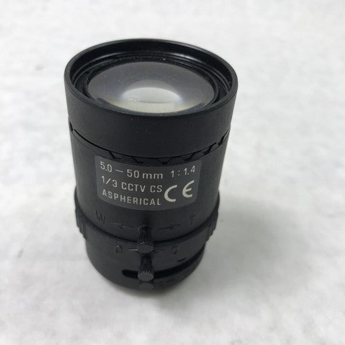 Security Camera Lens 5.0-50mm 1:4 1/3 CCTV CS Aspherical