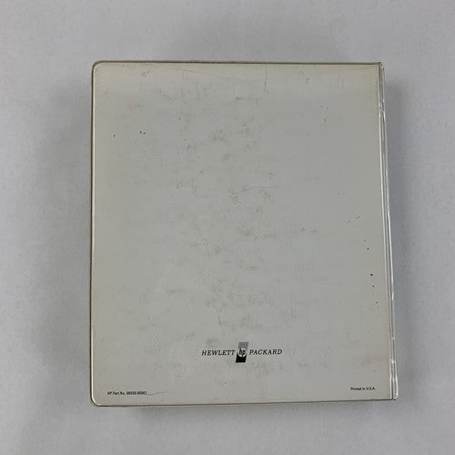 Hewlett Packard 8558B Spectrum Analyzer Operating and Service Manual 08558-90061