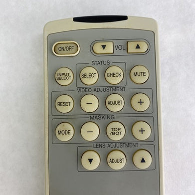 Sharp XV-S90U LCD Home Theater Projector GENUINE Remote Control