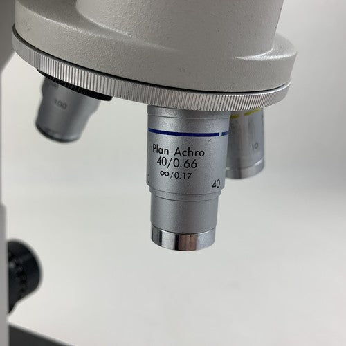 Reichert Microstar IV 410 Lab Microscope 10/.25 40/0.66 100/1.25 Oil No Bulb