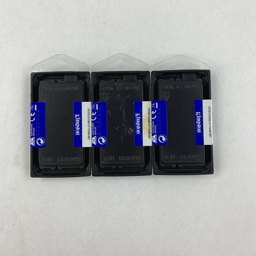 Kingston KVR800D3S8S6/2G NSMP New Sealed Lot of 3x
