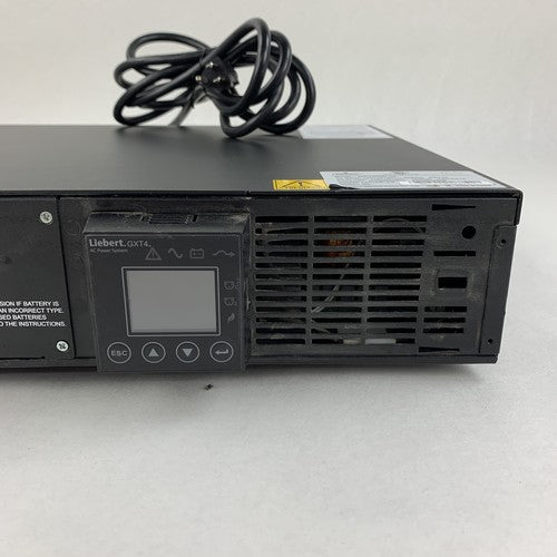 Emerson Liebert GXT4-500RT120 GXT4 AC Battery Backup System Tested No Batteries