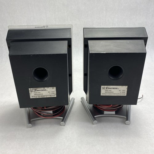 Emerson MS3108 3 CD Changer AM/FM Radio With Speakers - For Parts or Repair