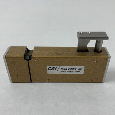 CSI Shuttle Fiber Solutions Apparatus for Cleaving Optical Fiber 4445632