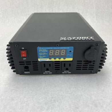 Sunforce Pro Series 11240-1 DC to AC Power Inverter 1000W