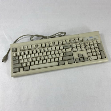 IBM KB-6323 Vintage Membrane Keyboard 104 Key PS/2 - Tested