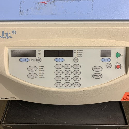 Thermo IEC Multi 220/240V 5A RF Refrigerated Centrifuge Bad Lid