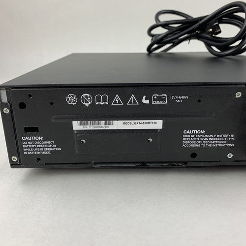 Emerson Liebert GXT4-500RT120 GXT4 AC Battery Backup System Tested No Batteries