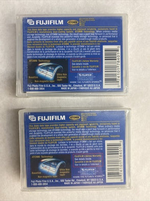 Lot( 2 ) New Fujifilm 150M 4mm Data Tape 20GB Native / 40 GB Compressed