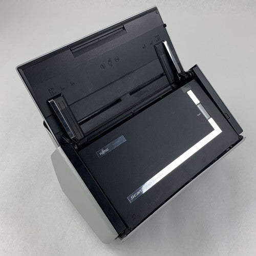Fujitsu SnapScan S1500 Document Scanner Tested Bad Clip on Tray No Power Supply