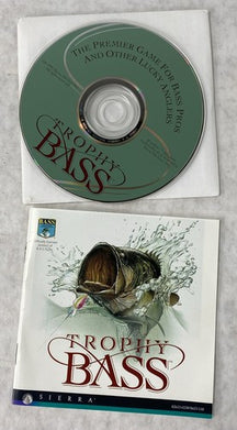 Trophy Bass 1995 Vintage Classic PC Mac Video Game by Sierra