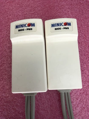 Minicom 1SU51019 RICC-PS/2 VGA Network Cable KVM Switch Extender (Lot of 2)