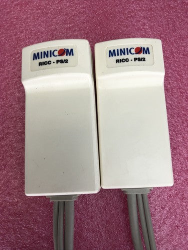 Minicom 1SU51019 RICC-PS/2 VGA Network Cable KVM Switch Extender (Lot of 2)