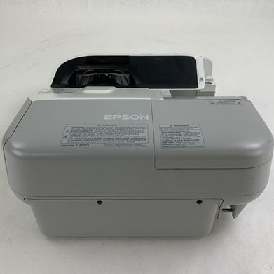 Epson H454A 485W Projector - Tested and Missing Port Cover