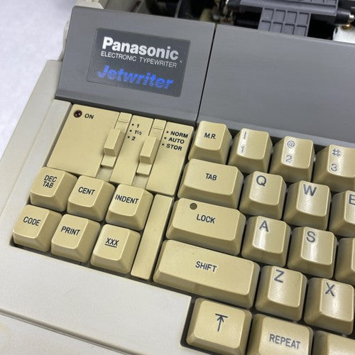 Panasonic Jetwriter KX-E500B Electronic Typewriter