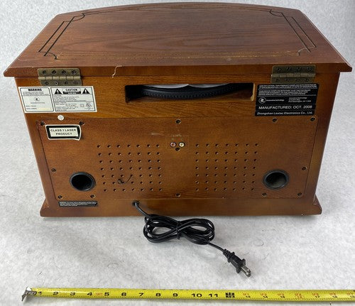 Innovative Tech ITRR-501 Wooden 5 In 1 Stereo System NEEDS REPAIR