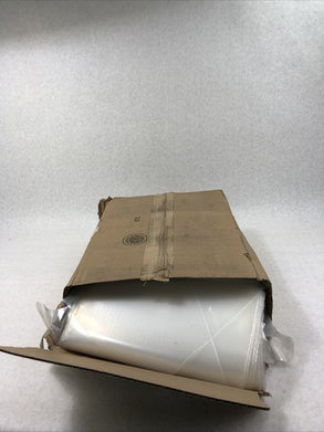 Open Box - 12x12 Inch, Clear Layflat Poly Bags 4 Mil - 1000