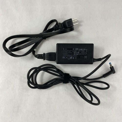 HP TPN-LA16 65W 19.5V 3.33A Blue Tip Laptop AC Adapter w/ Power Cord - Lot of 5