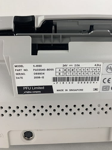 Fujitsu fi-6130 Desktop Printer and Scanner Bad Rollers Tested For Parts Repair