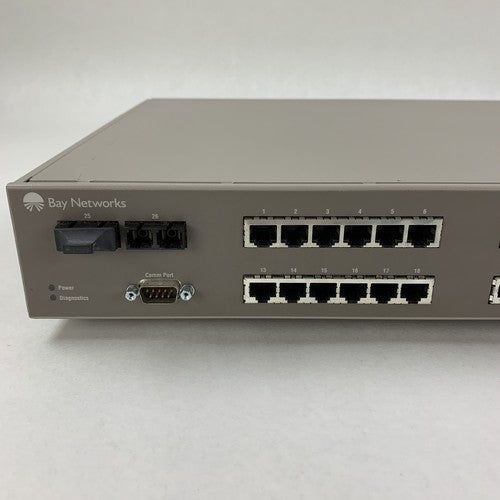 Bay Networks Baystack 350F-HD AL2012A08 24 Ports 10/100 Autosense Switch Tested