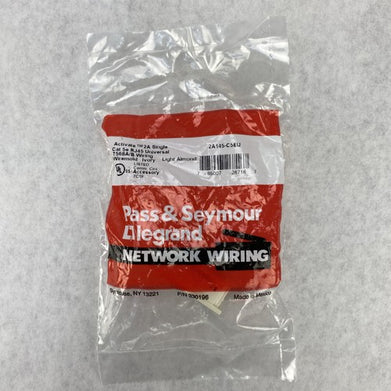 Pass & Seymour 2A145-C5EU Activate 2A Single Cat 5e RJ45 Wiremold Ivory - Lot 15