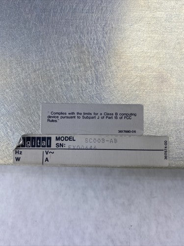 DEC SC008-AB Set 70-18771 Digital 8-NODE Star Coupler Control Hubs with Mount c
