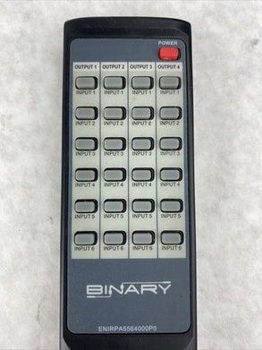 BINARY ENIRPA5564000P0 Genuine OEM Remote Control