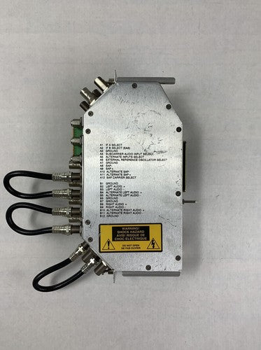 Mendota Scientific Atlanta Backplane 741150 Rear Interface 9815 w/ Tubes