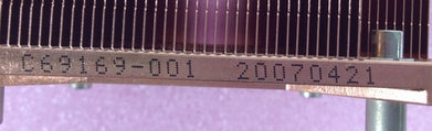 69169-001 Intel Heatsink C69169-001 1U Passive Cooler