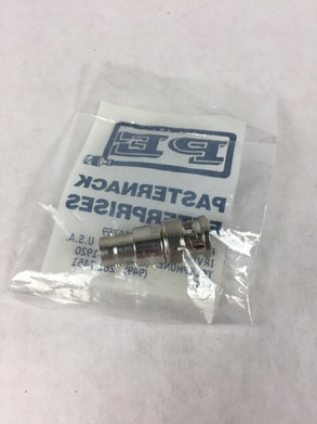 New Pasternack 20 dB - Brass Nickel BNC Male to BNC - 2 Watt - 4 GHz - PE7049-20