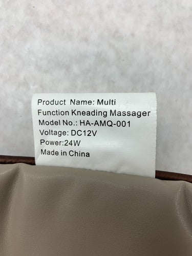 Simbr Kneading Massager  HA-AMQ-001 Tested W/ Power Supply