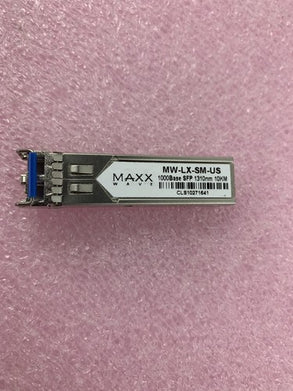 MAXX WAVE MW-LX-SM-US 1000Base SFP Module 1310nm 10KM (Lot of 3)