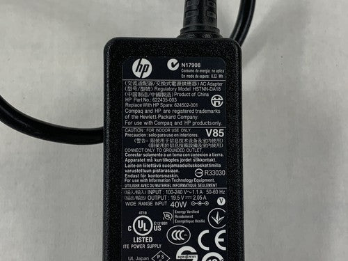 19.5V 2.05A HP HSTNN-DA18 Laptop AC Adapter OEM Genuine 580402-003 (P7) Lot of 3