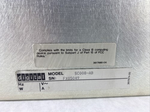 DEC SC008-AB 70-18771 Digital 8-NODE Star Coupler Control Hub