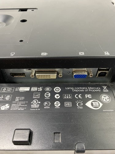 Lot of 2 HP Compaq LA2205WG 22" 1680x1050 DVI-D VGA TFT Monitors noSTAND Grade C