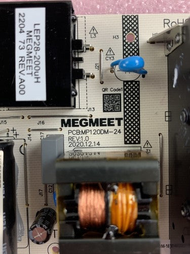 Power Supply Board For Smart Board 6086s-V3 MegMeet MP120DM-24 KPA-445-5 Tested