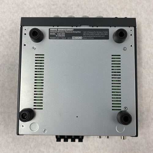 Audio Enhancement CAE-20W Infrared Wireless Receiver/Amplifier Achiever Untested
