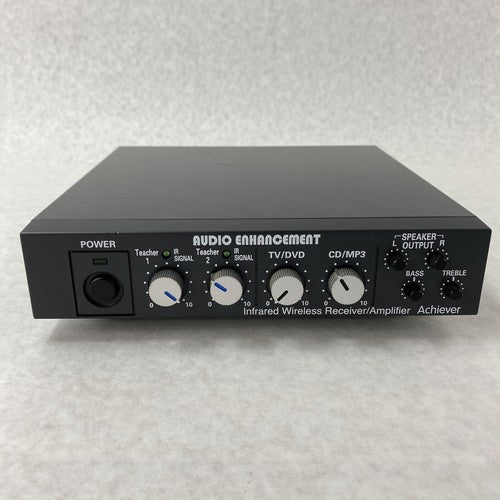 Audio Enhancement CAE-20W Infrared Wireless Receiver/Amplifier Achiever Untested
