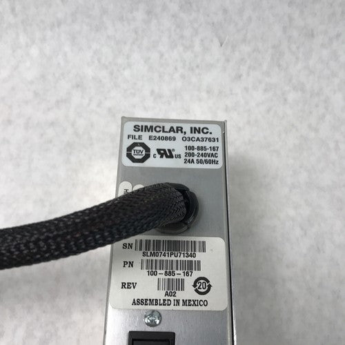 Simclar 100-885-167 E240869