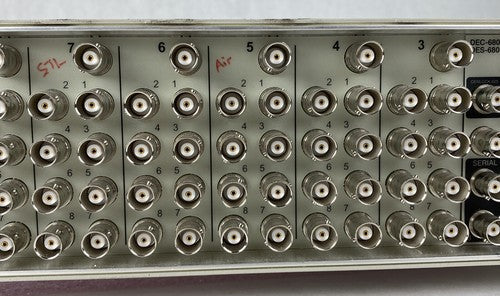 10x Leitch DEC-6801 decoder cards inside Leitch FR-6804-1 digital glue