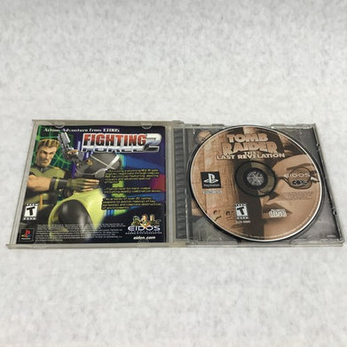 Tomb Raider: The Last Revelation PlayStation W/ Manual