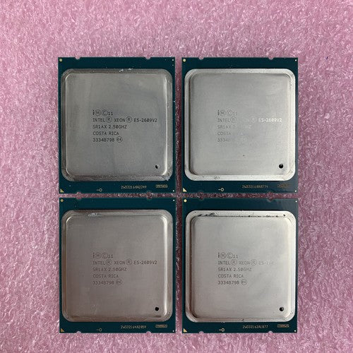 Intel Xeon E5-2609V2 2.5GHz Quad Core LGA 2011 CPU Processor Lot of 4x