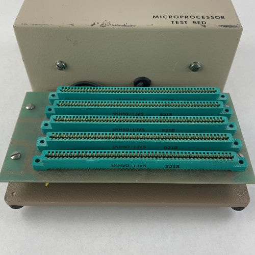Eberline Micro Processor Test Bed With Corcom 6J4 6A - For Parts Or Repair