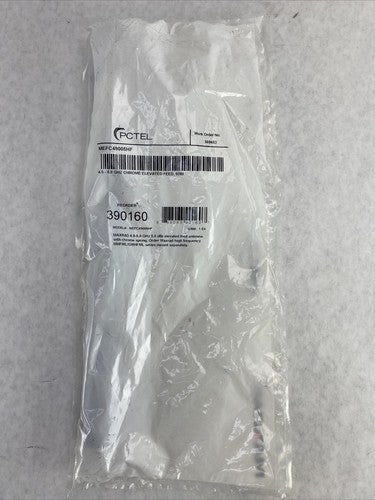 Maxrad MEFC49005HF Omnidirectional Antenna 4.9-5.0 GHz 5.5 dBi Chrome Spring