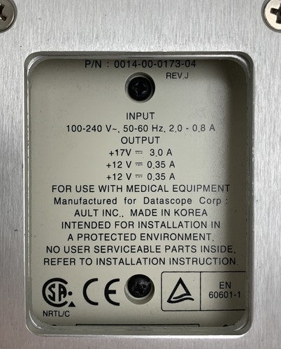 Datascope Passport XG PG22143-F0 Patient Monitor (Parts and Repair)