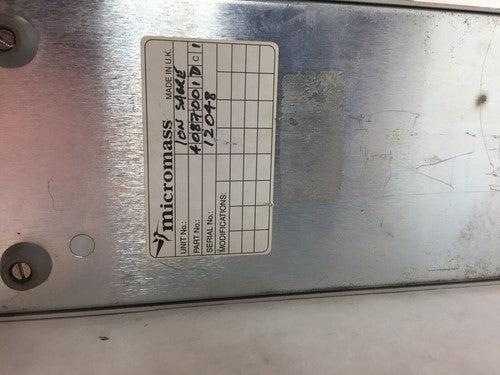Waters Micromass ion sabre control unit 12048 Controller