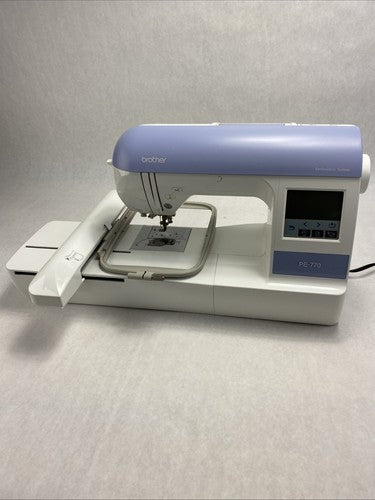Brother PE-770 Embroidery Machine - For Parts or Repair