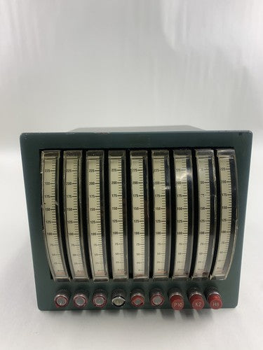 EIL Instrument Division P9-4 Channel Analog Meter