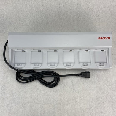 Ascom CR6-AAAA/1A1 6-Slot Battery Charger For Myco - Untested